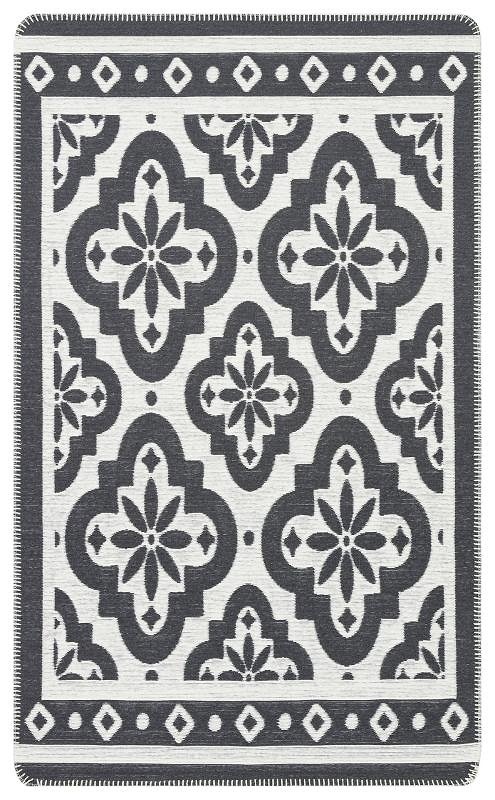 ARYA%20NEO%20ARN%2008%20ANTRASIT%20WHITE%20Yıkanabilir%20Kaymaz%20Tabanlı%20Modern%20Pamuk%20Kilim