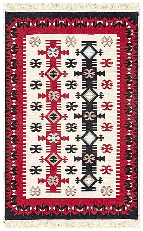 AR%2032%20RED%20Yıkanabilir%20Çift%20Taraflı%20Modern%20Desenli%20Dokuma%20Kilim