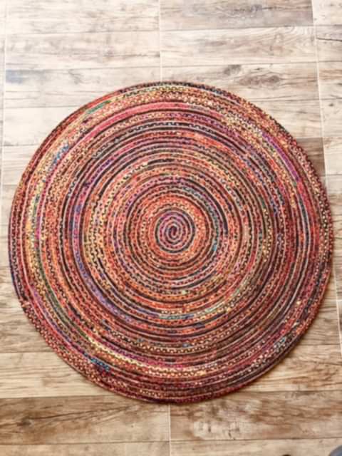 Halı%20Vagonu%20Renkli%20Yuvarlak%20Jüt%20Örme%20Hasır%20Halı/Kilim%20HV-JH-04