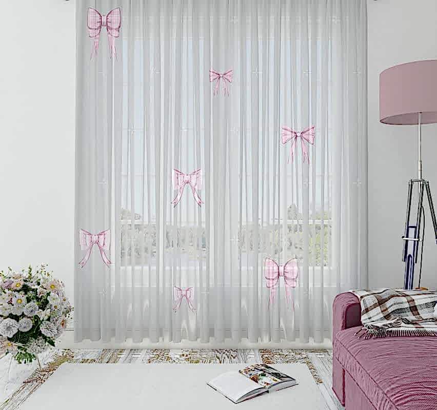 Halı%20Vagonu%20424G%20Pembe%20Fiyonklu%20140x260cm%20Baskılı%20Tül%20Perde