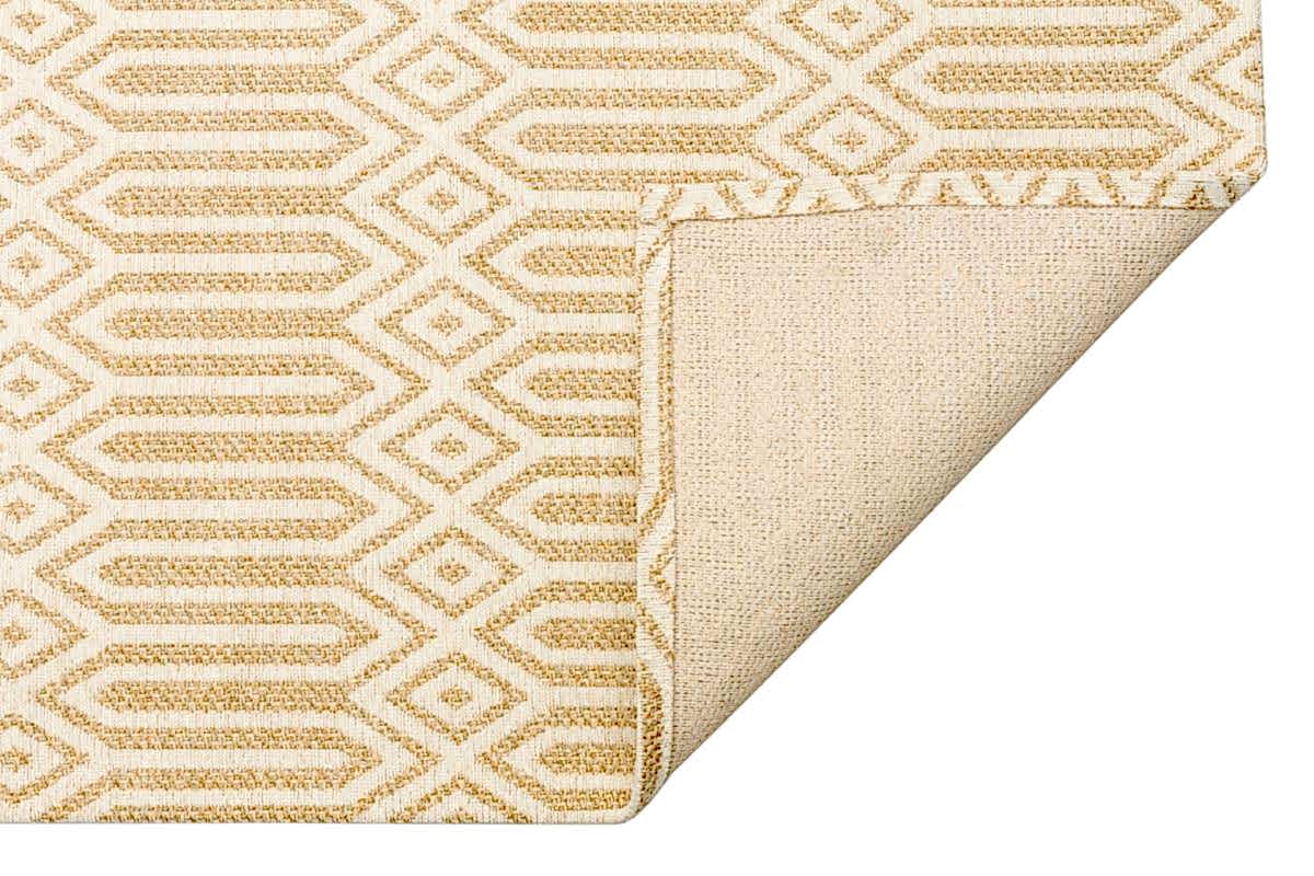 BROOKLYN%20BRK%2010%20NATURAL%20IVORY%20Hasır%20Görünümlü%20Kaymaz%20Renkli%20Dokuma%20Modern%20Kilim