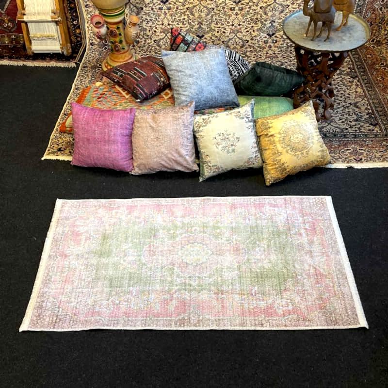 Yumuşak%20Dokulu%20Bambu%20Soft%20Kilim%20-%20Vintage%20Saçaklı%20Dijital%20Baskı%20HV-SK-927