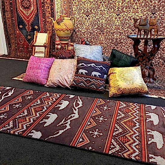 Yumuşak Dokulu Bambu Soft Kilim