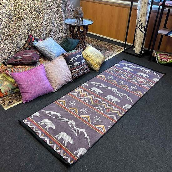 Yumuşak Dokulu Bambu Soft Kilim