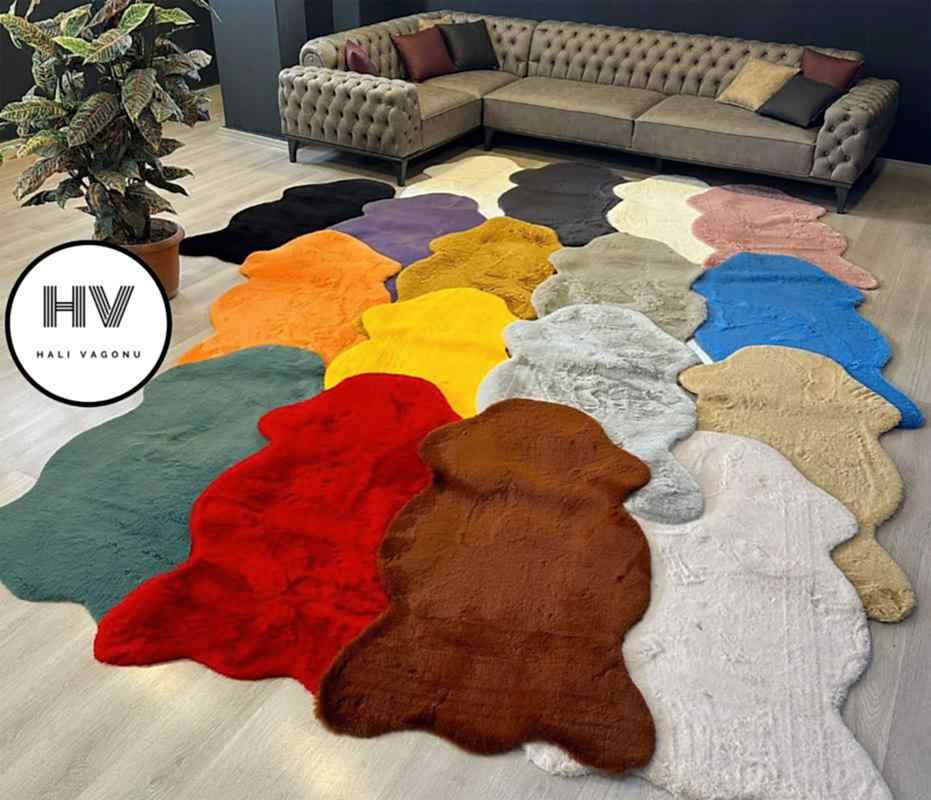 Tavşan%20Post%20Peluş%20Halı%20Vizon